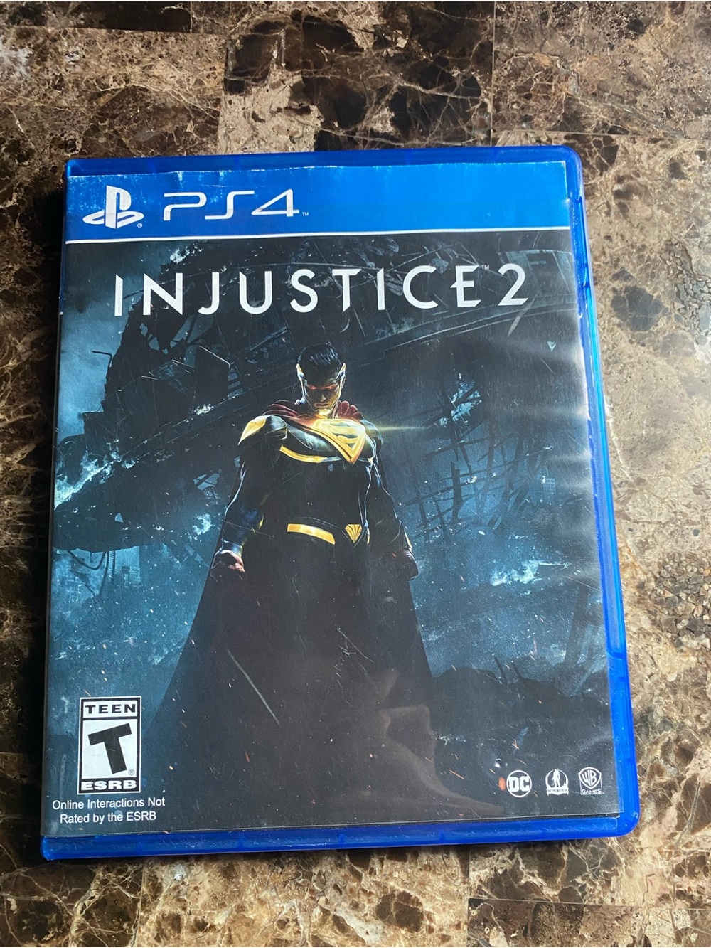 Injustice 2 (PS4) Video Game - Blue/Black